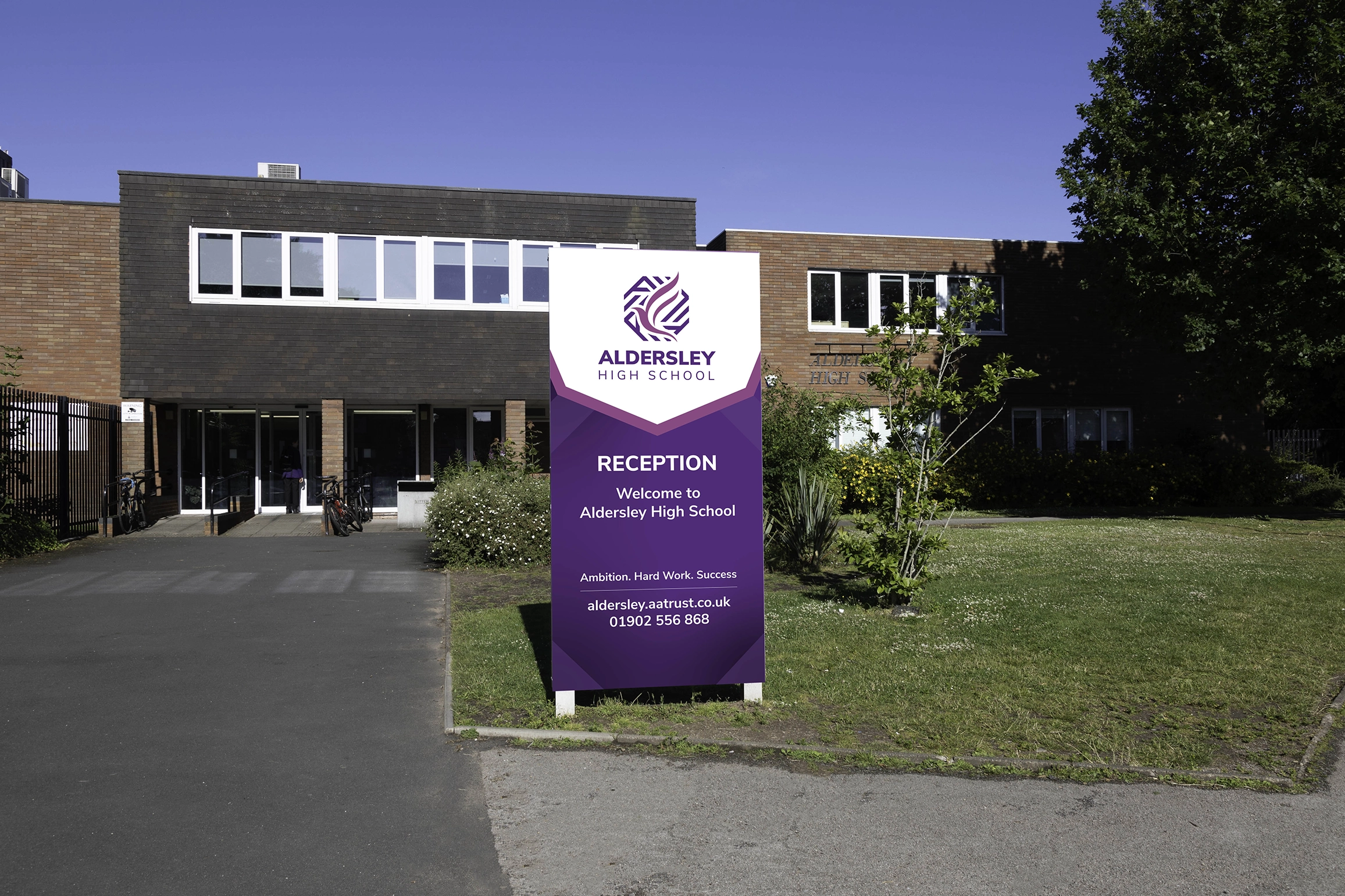 School Signage Wolverhampton West Midlands 1