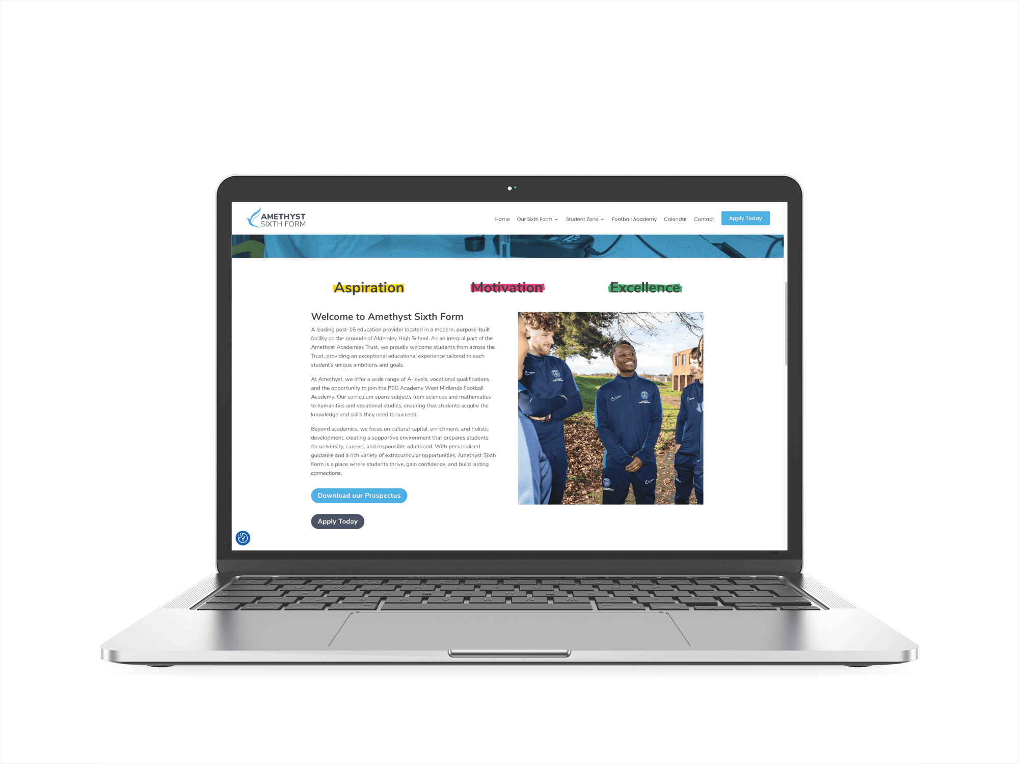 School Website Design Company West Midlands ASF