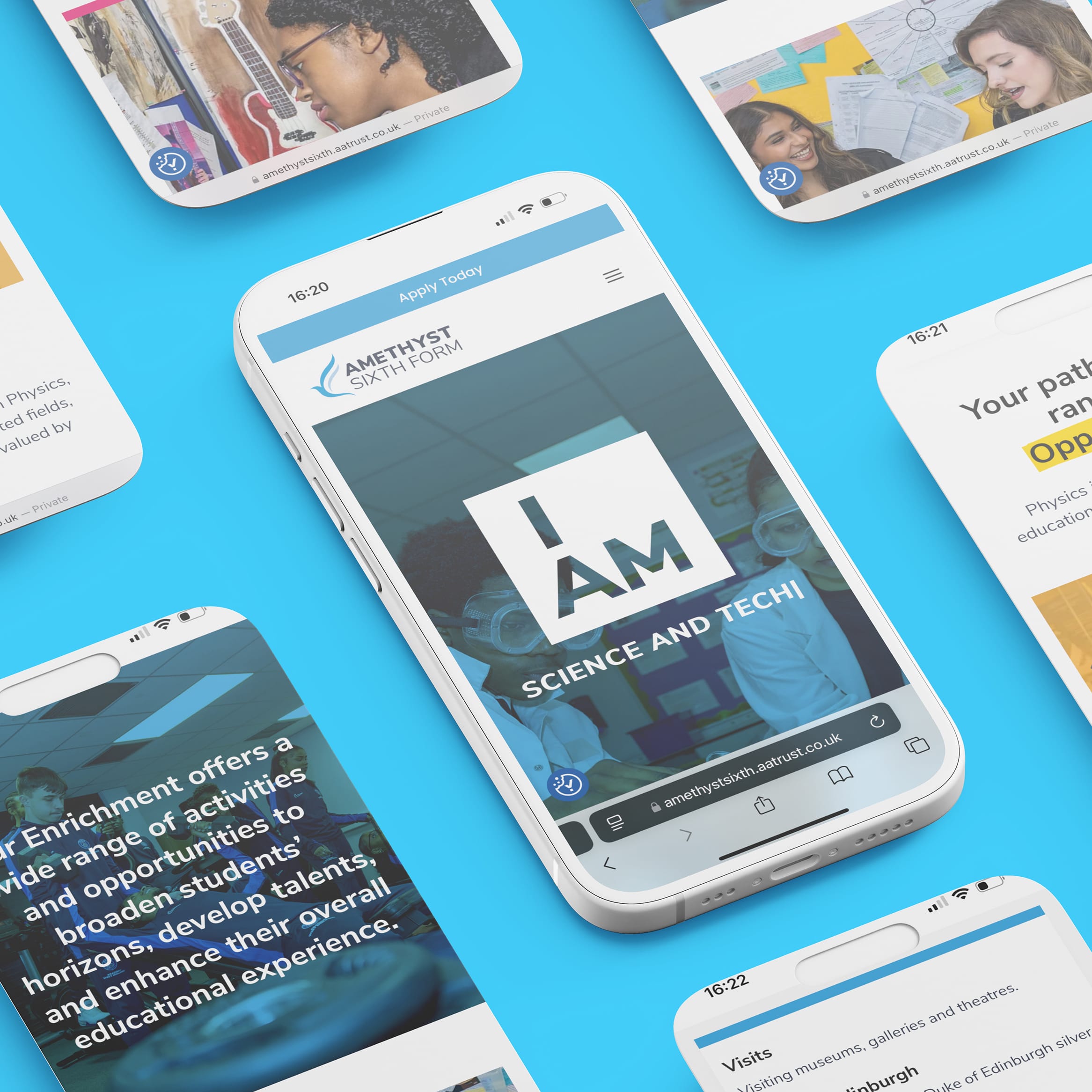 School website design 1